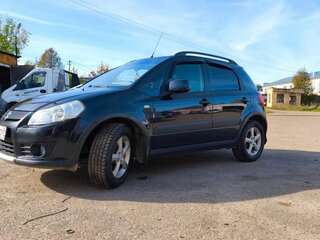 2008 Suzuki SX4 I (Classic), чёрный, 770000 рублей, вид 1