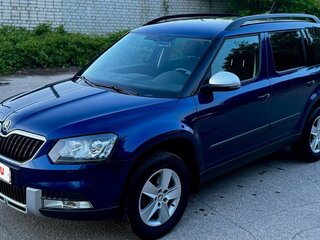 2015 Skoda Yeti I Рестайлинг, синий, 1660000 рублей, вид 2