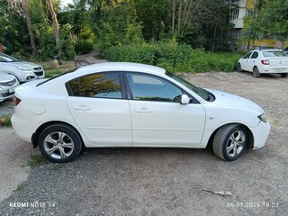 2008 Mazda 3 I (BK) Рестайлинг, белый, 410000 рублей, вид 2
