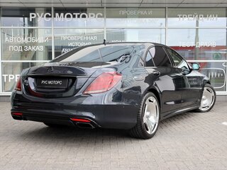 2014 Mercedes-Benz S-Класс 500 Long VI (W222, C217), чёрный, 2800000 рублей, вид 3