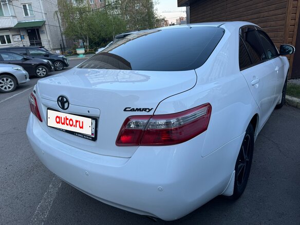 2009 Toyota Camry VI (XV40) Рестайлинг, белый, 1150000 рублей - вид 15