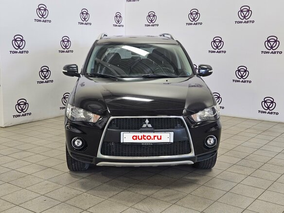2010 Mitsubishi Outlander II Рестайлинг, чёрный, 945000 рублей - вид 1