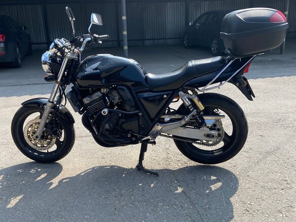 1998 Honda CB 400 Super Four, чёрный, 265000 рублей - вид 2
