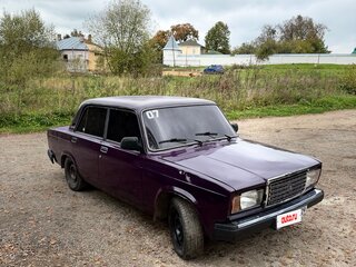 2003 Lada (ВАЗ) 2107, фиолетовый, 130000 рублей, вид 1