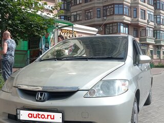 2002 Honda Fit Aria, серебристый, 295000 рублей, вид 2