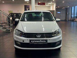 2019 Volkswagen Polo V Рестайлинг, белый, 610000 рублей, вид 1