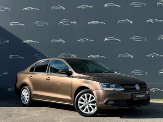 2012 Volkswagen Jetta VI, коричневый, 985800 рублей, вид 3