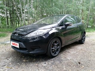 2008 Ford Fiesta Mk6, чёрный, 475000 рублей, вид 1