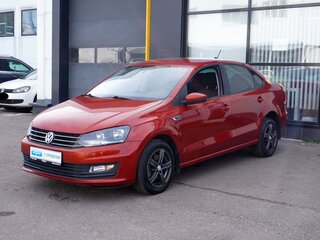 2018 Volkswagen Polo V Рестайлинг, оранжевый, 1130000 рублей, вид 1