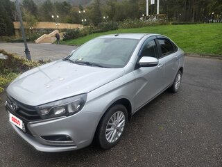2016 Lada (ВАЗ) Vesta I, серебристый, 770000 рублей, вид 1