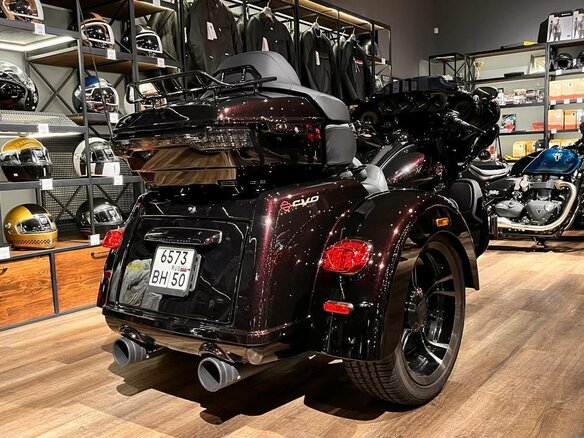 2021 Harley-Davidson CVO Tri Glide, фиолетовый, 7990000 рублей - вид 4