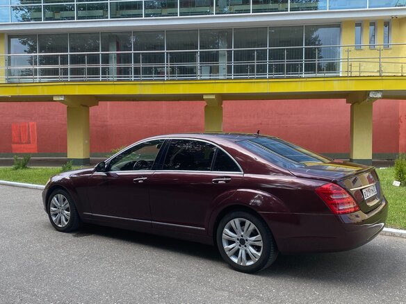 2006 Mercedes-Benz S-Класс 350 Long V (W221), красный, 799000 рублей - вид 12