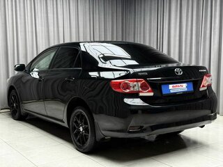 2010 Toyota Corolla X (E140, E150) Рестайлинг, чёрный, 1099000 рублей, вид 4