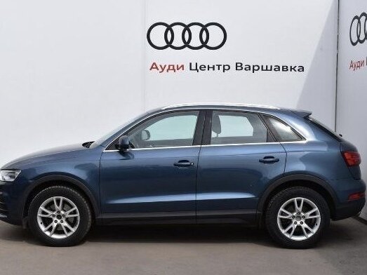 2017 Audi Q3 I (8U) Рестайлинг, серый - вид 3