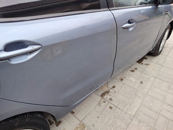 2014 Kia Rio 5-speed III, голубой, 450000 рублей - вид 20
