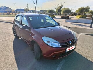 2012 Renault Sandero I, красный, 490000 рублей, вид 2
