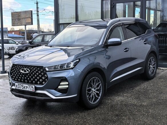 2021 Chery Tiggo 7 Pro I, серый, 1575000 рублей - вид 4