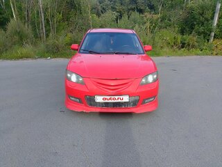 2008 Mazda 3 I (BK) Рестайлинг, красный, 600000 рублей, вид 1