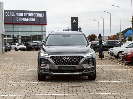 2018 Hyundai Santa Fe IV, серый, 2595000 рублей, вид 2