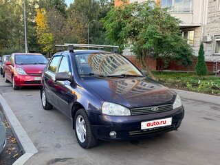 2008 Lada (ВАЗ) Kalina I, синий, 290000 рублей, вид 4