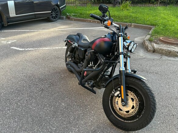 2016 Harley-Davidson Fat Bob, чёрный, 920000 рублей - вид 5