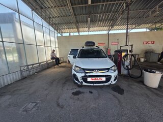 2014 Lada (ВАЗ) Kalina II, белый, 400000 рублей, вид 1