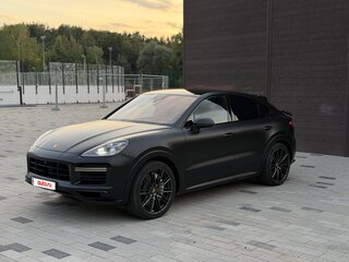 2019 Porsche Cayenne Turbo Coupé III, чёрный, 9990000 рублей, вид 2