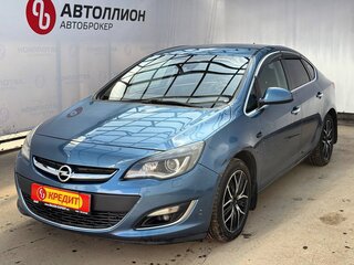 2013 Opel Astra J Рестайлинг, синий, 642050 рублей, вид 1