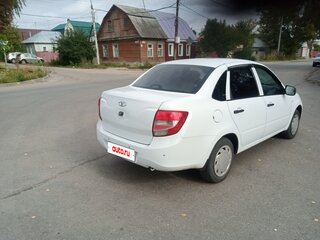 2013 Lada (ВАЗ) Granta I, белый, 395000 рублей, вид 4
