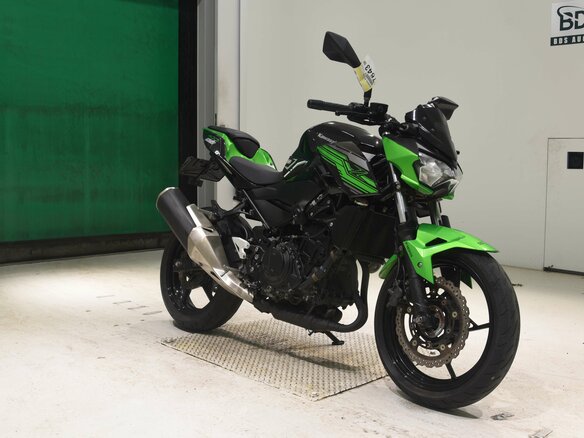 2019 Kawasaki Z 400, зелёный, 500000 рублей