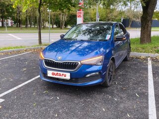 2020 Skoda Rapid II, синий, 1750000 рублей, вид 3