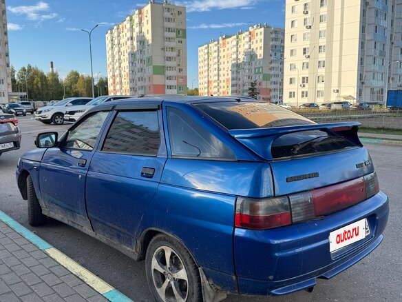 2007 Lada (ВАЗ) 2112, синий, 125000 рублей - вид 5