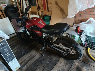 2023 Fuego Scrambler 3.0, красный, 190000 рублей, вид 1