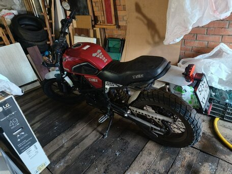 2023 Fuego Scrambler 3.0, красный, 190000 рублей, вид 1