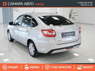2019 Lada (ВАЗ) Granta I Рестайлинг, серебристый, 515000 рублей, вид 4