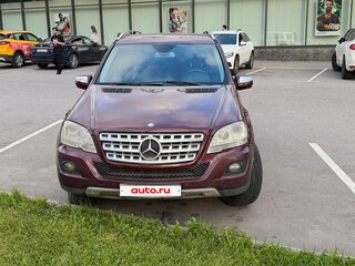 2009 Mercedes-Benz M-Класс 350 II (W164) Рестайлинг, пурпурный, 800000 рублей, вид 1