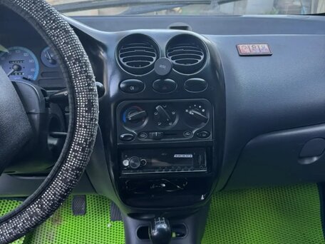2007 Daewoo Matiz I Рестайлинг, зелёный, 100000 рублей, вид 5