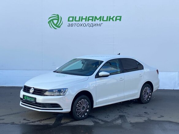 2018 Volkswagen Jetta VI Рестайлинг, белый, 1325000 рублей