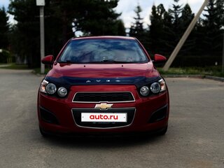 2012 Chevrolet Aveo II, красный, 730000 рублей, вид 1