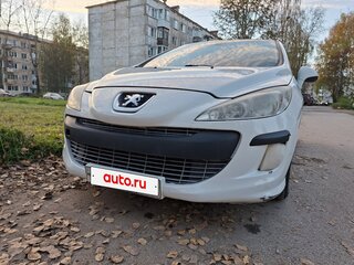 2009 Peugeot 308 I, белый, 300000 рублей, вид 1