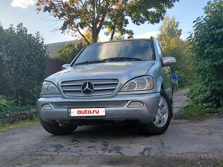 2003 Mercedes-Benz M-Класс 350 I (W163) Рестайлинг, серебристый, 499000 рублей, вид 1