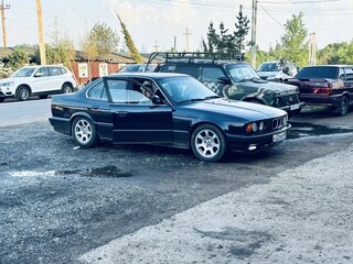 1990 BMW 5 серии 520i III (E34), синий, 400000 рублей, вид 3