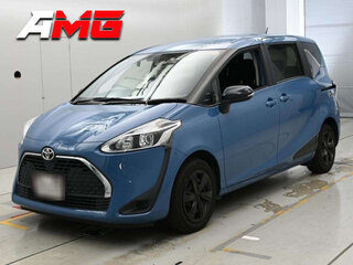 2022 Toyota Sienta II Рестайлинг, голубой, 1471000 рублей, вид 1