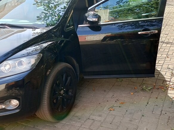 2008 Mazda CX-7 I, чёрный, 650000 рублей - вид 4