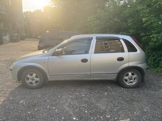 2005 Opel Corsa C Рестайлинг, серебристый, 160000 рублей, вид 2