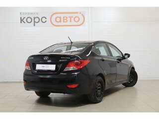 2014 Hyundai Solaris I, чёрный, 766000 рублей, вид 3