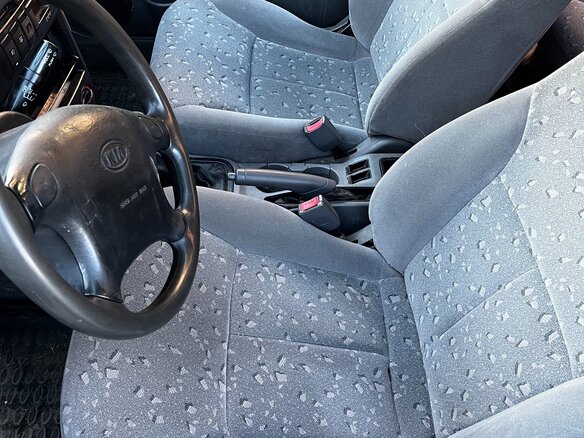 2008 Kia Spectra I Рестайлинг 2, чёрный - вид 9