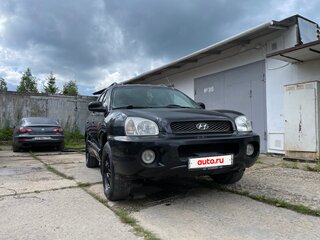 2001 Hyundai Santa Fe I, чёрный, 325000 рублей, вид 2