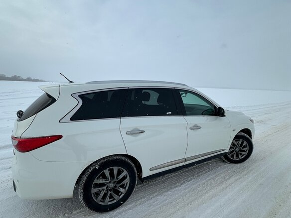 2012 Infiniti JX35, белый, 1490000 рублей - вид 3