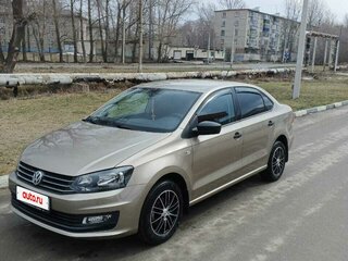 2020 Volkswagen Polo V Рестайлинг, коричневый, 1390000 рублей, вид 1